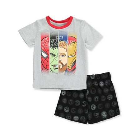 Avengers Boys' 2-Piece Shorts Set Outfit