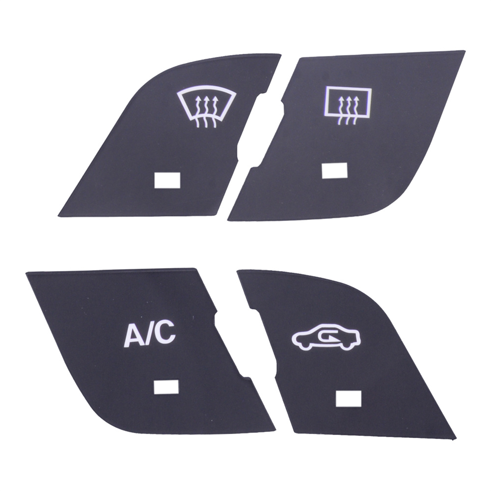 A/C Climate Control Button Repair Decals Stickers For Chrysler 200 & 300 2014-2017