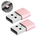 thumbnail image 3 of Adaptateur USB Plug And Play Simple, Adaptateur Type-C, Synchronisation Ou Transmission de Données Compatible pour OTG pour Charger Argent, Noir, Or, Rouge, Rose, 3 of 8