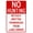 Warning Sign 2, variant on Not Responsible for Lost or Stolen Articles Sign – 8x12 Inch RustFree Aluminum,Reflective & Weatherproof,Clear Warning Sign for Business or Public Places