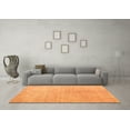 thumbnail image 3 of Ahgly Company Indoor Rectangle Abstract Orange Modern Area Rugs, 2' x 3', 3 of 4