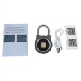 thumbnail image 1 of Cerradura inteligente antirrobo sin llave, candado recargable, aplicación Bluetooth para teléfono móvil para mochilas, 1 of 8