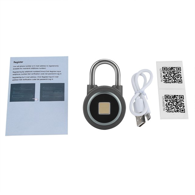 Cerradura inteligente antirrobo sin llave, candado recargable, aplicación Bluetooth para teléfono móvil para mochilas