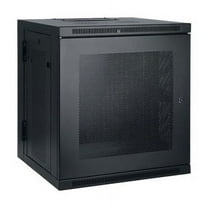 Tripp Lite 12U Wall-Mount Rack Enclosure Cabinet, Hinged Back, Low-Profile Switch-Depth (SRW12US)