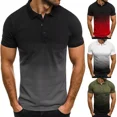 thumbnail image 2 of Playera Tipo Polo Casual Calidad Manga Corta Gradiente 3d, 2 of 6