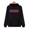 thumbnail image 1 of Sudadera con capucha BLACK PINK LOGO negra para niños y adultos, 1 of 1