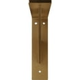 thumbnail image 3 of Ekena Millwork 2"W x 8"D x 8"H Traditional Steel Bracket, Hammered Gold, 3 of 13