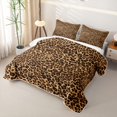 thumbnail image 3 of Erosebridal Fashion Cheetah Print Twin Quilt Set, Boys Girls Women Twin Coverlet Set, 2pcs, 3 of 7