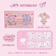 thumbnail image 1 of Sanrio Hello Kitty Book Melody Cinnamoroll Goo Card Cartoon Cute Sticker Hand Account Decoration, juguetes para niños, regalos, manchas, nuevo, 1 of 3