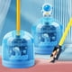 thumbnail image 1 of Apuntapuntas automático - Sacapuntas eléctrico de plástico azul con parada automática, portátil para lápices 6-8mm, alimentado por pilas (2 AA), 1 of 9