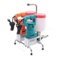 thumbnail image 4 of Fichiouy 1500W Grouting Gun Electric Epoxy Injection Piston Pump Double Liquid Type Grouting Machine with a Free Transformer for Waterproof Concrete Cracks Repair 10Kpai 2800r/Min, 4 of 18