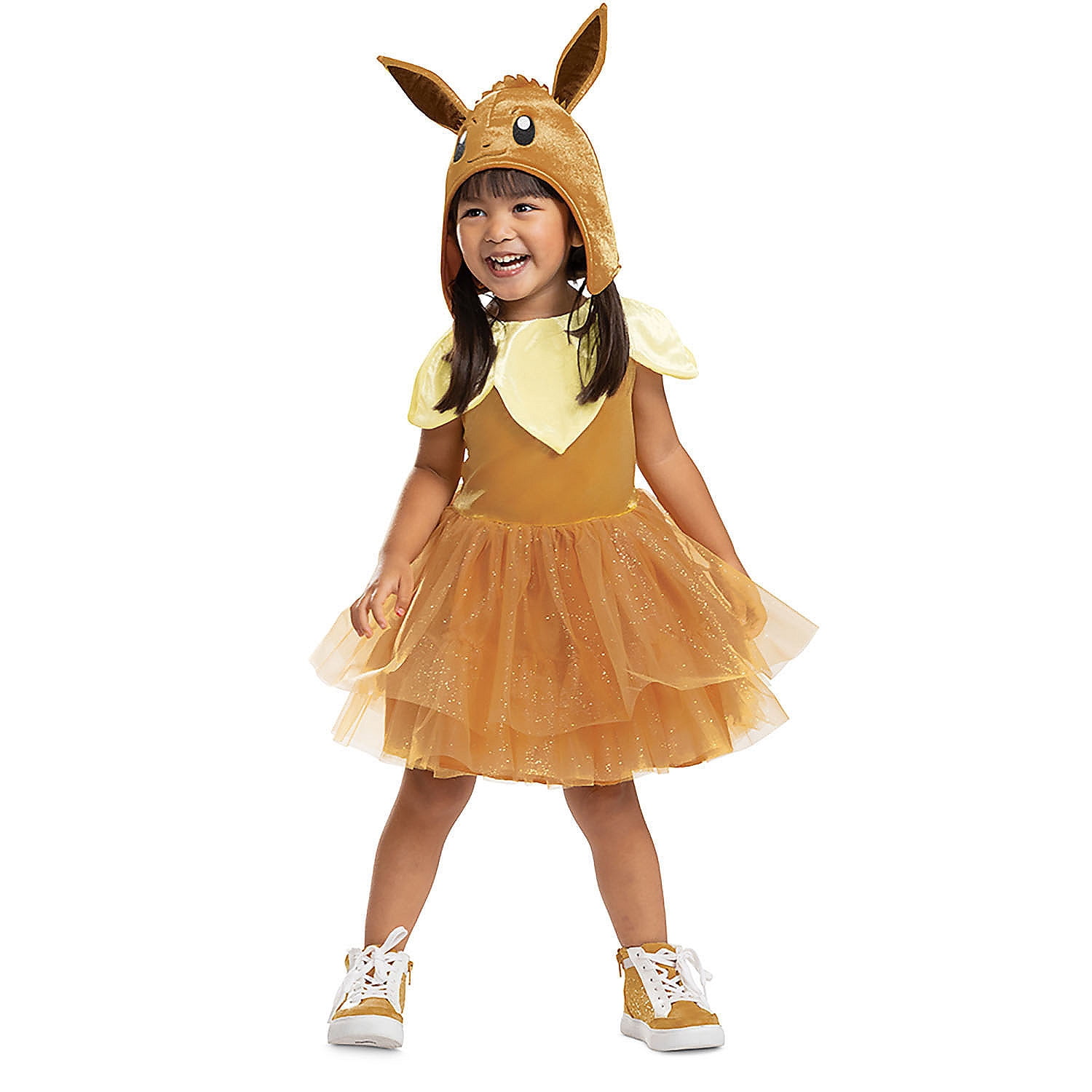 Pokemon Jigglypuff Costume Dress For Girls – Pink Dress With Headpiece & Toy Microphone, Size 4-6X