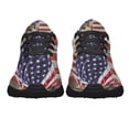 thumbnail image 5 of German Shepherd American flag Shoes Sneakers Black Size 10, 5 of 7