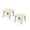 Beige, variant on Oribel Portaplay Monsterland Adventures Stools, Toddler, Sturdy, Lightweight, 8.5" High, Indoor, Unisex