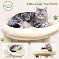 thumbnail image 3 of Árbol para Gatos Globlazer C66 Esquinero para Gatos Grandes 168 cm Beige, 3 of 8