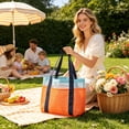 thumbnail image 5 of Mesh Beach Bag, Lightweight Beach Tote for Pool, Travel, and Shopping, Foldable Storage Bag with Shoulder Strap, 5 of 6