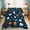 Blue, variant on Twin Sports Comforter Set Black Ball Bedding Sets for Boys Girls Kids Teen 3D Soccer Basketball Baseball Football Design 5Pcs Bed in A Bag
