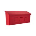 thumbnail image 1 of Architectural Mailboxes 2689R Wayland Boîte aux Lettres Murale, Petite, Rouge, 1 of 1