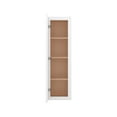 thumbnail image 6 of Furinno Shaker 1-Door-3 Shelves Wall Kitchen Cabinet, Ready to Assemble, 12 D x 12 W x 42 H, White, 6 of 8