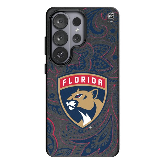 Keyscaper Florida Panthers Paisley Galaxy Magnetic Bump Case