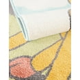 thumbnail image 6 of Unique Loom Whimsy Kids Collection Area Rug - Giraffe (5' 3" x 8' Rectangle Blue/Ivory), 6 of 9