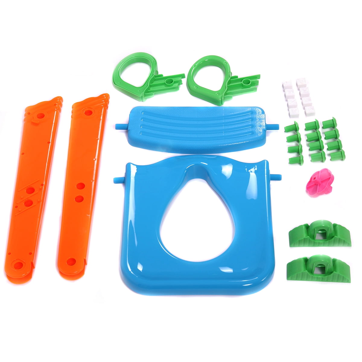 20"H Potty Training Toilet Seat Practical for Kids, Baby Toddler Toilet Seat with Adjustable Step 20"H Potty Training Toilet Seat Practical for Kids, Baby Toddler Toilet Seat with Adjustable Step