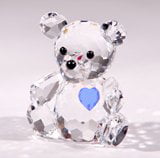 GiftJewelryShop Travel Merlion Singapore White Crystal April Birthstone I Love You Heart Care Bear Charm