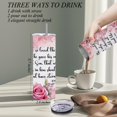 thumbnail image 3 of Inspirational Christian Gifts Religious Gfts for Women Encouragement Bible Tumbler, 20 oz Insulated Coffee Mug Skinny Stainless Steel Thermal Travel Cup with Lid for Women Aunt Birthday, 3 of 6
