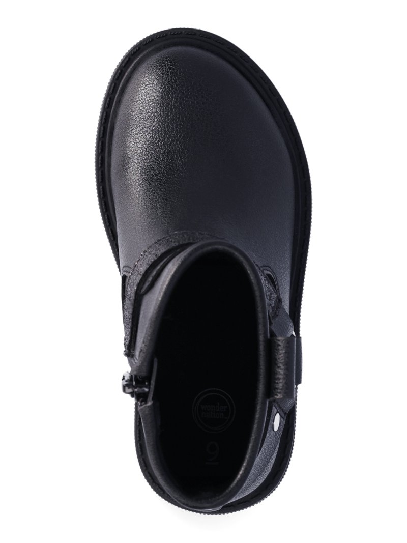 Wonder Nation Toddler Girls Moto Boot