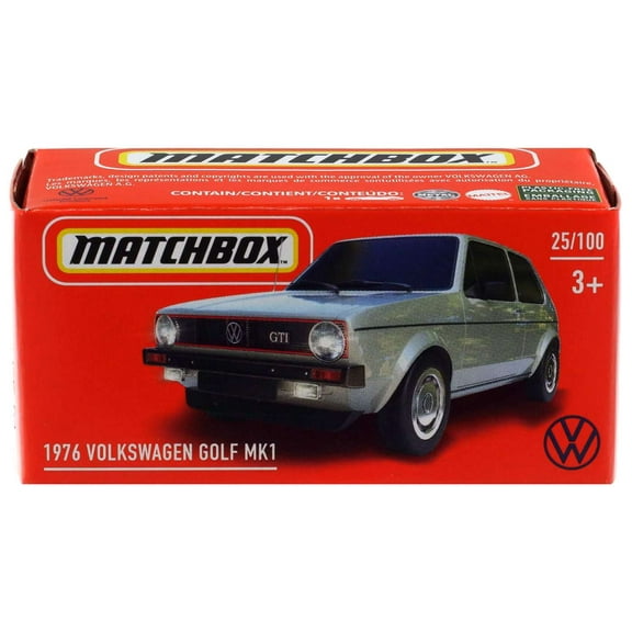 Matchbox Power Grabs 1976 Volkswagen Golf MK1 Diecast Car