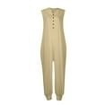 thumbnail image 6 of IROINNID Sleeveless Suspender Jumpsuit For Women Full-Length Fashion Summer Casual Suspender Long Jumpsuit, 6 of 7