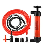 Summer Savings Clearance 2023! WJSXC Home Tools,Multipurpose Siphon Fuel Transfer Pump Kit (for Gas Oil And Liquids), Red Medium red