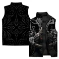 thumbnail image 3 of Chalecos para hombre Chalecos casuales y cálidos para hombre Chalecos de protección contra el frío y cómodos para hombres Ropa con impresión digital 3D Trend Warrior, 3 of 4