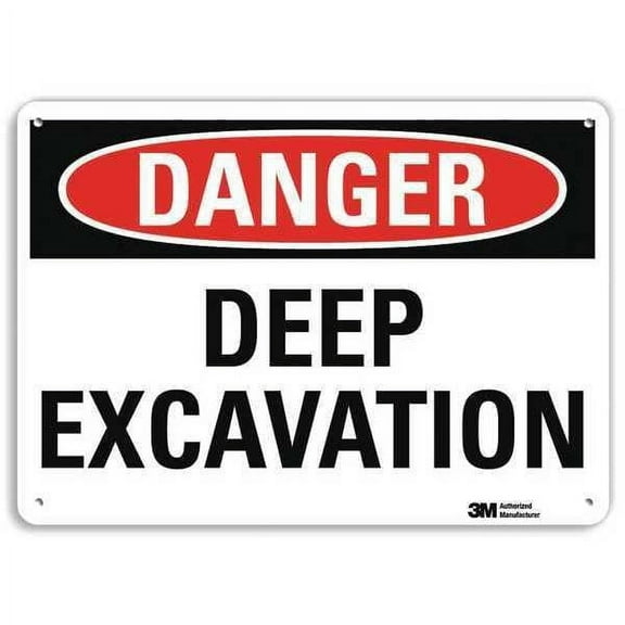 Lyle Danger Sign,10 inx14 in,Plastic U3-1290-NP_14X10