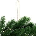 thumbnail image 5 of Northlight Pre-Lit Battery Operated Lush Pine Artificial Christmas Wreath - 24" - Clear Lights, 5 of 7
