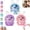 02### (Red+Blue+Purple), variant on Squishy Easter Bunny Stress Balls,Easter Toys Stress Relief Balls,Glitter Rabbit Squishy Toys for Adults,Easter Basket Stuffers Gifts (Red)