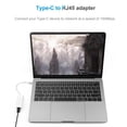 thumbnail image 3 of LAFGUR Compact USB C To Ethernet Adapter, RJ45 Lan Converter Adapter, For Mac Os Systems Laptop Window Xp/7/8, 3 of 8