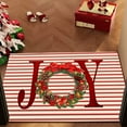 thumbnail image 4 of Christmas Welcome Mat – Holiday Entry Rug for Front Door, Indoor Outdoor Anti-Slip Doormat for Porch, Kitchen, Bathroom Seasonal Decor, 4 of 5