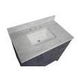 thumbnail image 5 of California 36" Bathroom Vanity with Marine Gray Cabinet and Carrara Marble Top, 5 of 6