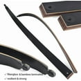 thumbnail image 2 of Black Hunter 60” Original Recurve Bow for Adults American Red Bow Hunting, 2 of 6