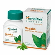 Himalaya Wellness Pure Herbs Vasaka Respiratory Wellness 60 Tablets FREE SHIPPIN