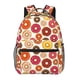 thumbnail image 1 of Balery Donut Mochila Escolar Impresa, Mochila Ligera para Viajes Casual, Mochila Duradera y Cómoda Multifuncional, Mochila para Laptop-One Size, 1 of 5
