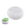 thumbnail image 1 of Cement Mold Handmade Concrete Succulent Flower Pot Mould Planter Silicone, 1 of 8