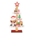 Wooden Christmas Decorations Desktop Ornament For Restaurant And Bar