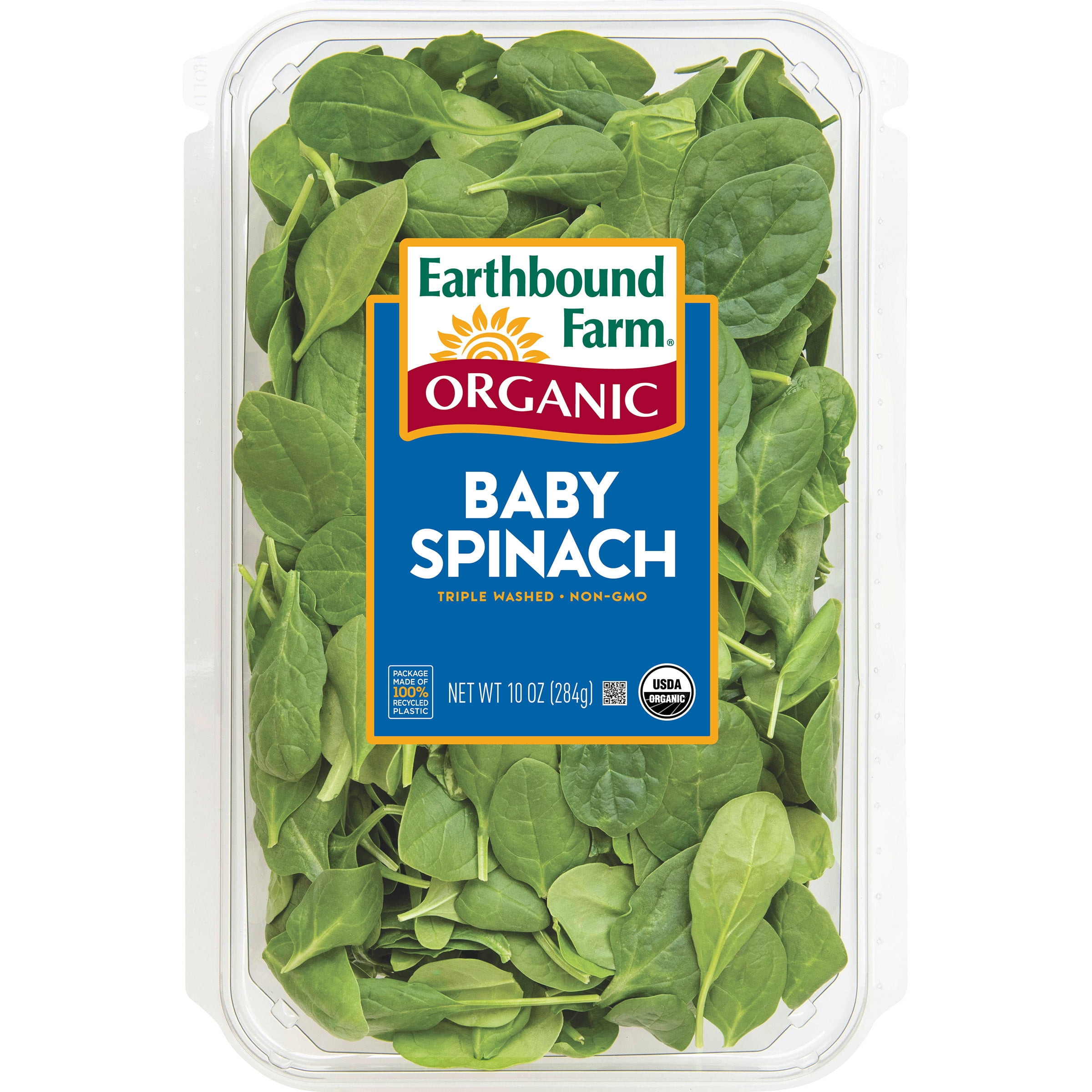 Earthbound Farm® Organic Baby Spinach 10oz Tray