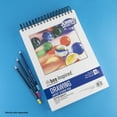 thumbnail image 4 of Bee Paper - 9" x 12" Studio Artist Drawing Pad, Spiral Bound, 150 Sheets, 74 lb. 120 GSM Paper, 4 of 8