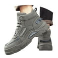 thumbnail image 3 of LIJCC Men's Fashion Lace Up Hiking Sneakers Durable Breathable Work Non-Slip Outdoor Sports Shoes with Lace-up Design Casual Comfortable Shoes, 3 of 8