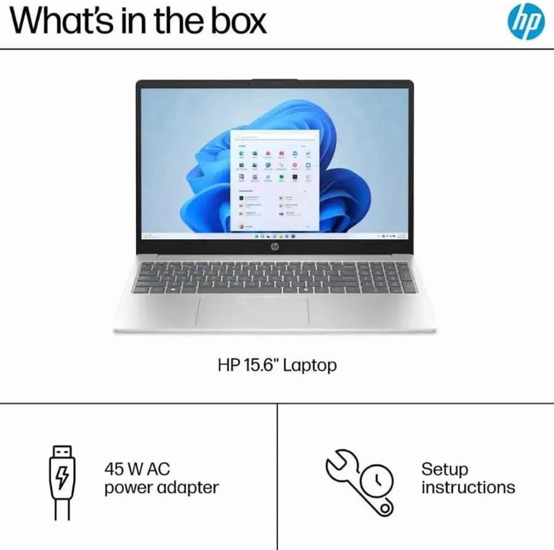 HP Newest 15 15.6" Full HD Laptop for Home & Student, 13th Gen Intel Core i3-N305, 16G RAM, 1TB PCIe SSD, Long Battery Life, Wi-Fi 5, Bluetooth, Windows 11 Pro Gift Set