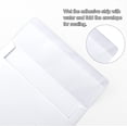 thumbnail image 5 of White Blank Greeting Cards with Envelopes 4x6 100 Pack White Cardstock with A6 Envelopes Bulk Self Seal for DIY Thank You Cards, Wedding Invitations Cards, 5 of 7