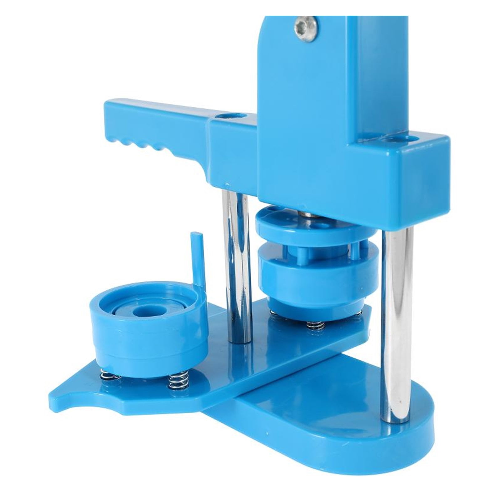 Punch Press Maker Machine Badge Button Pin Sublimation Sliver Blank Base Pins With Making Mould Adjustable Circle Cutter Tools DIY With Parts